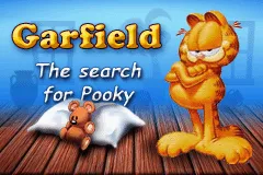 Garfield: The Search for Pooky Game Boy Advance Title screen
