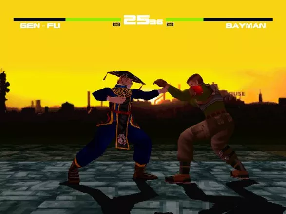 Dead or Alive PlayStation Gen-Fu vs. Bayman 