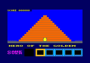 Hero of the Golden Talisman Amstrad CPC Title screen