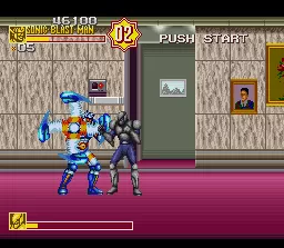 Sonic Blast Man II SNES Super Punch