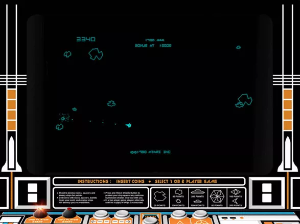 Atari Arcade Hits: Volume 2 Windows Super Asteroids