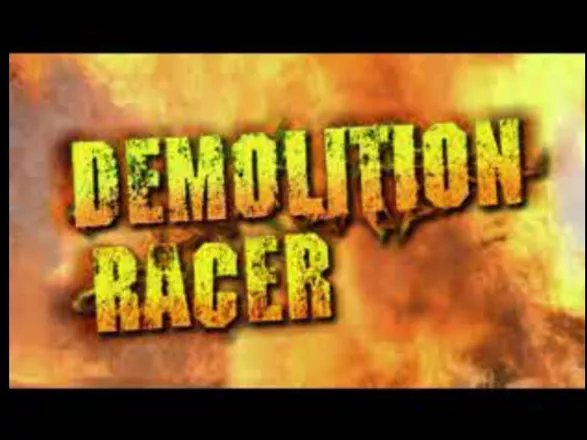 Demolition Racer PlayStation Title screen