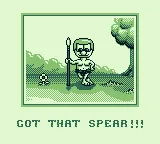 The Humans Game Boy Got that spear!