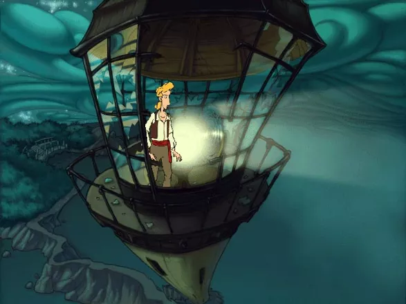 The Curse of Monkey Island Windows The lighthouse