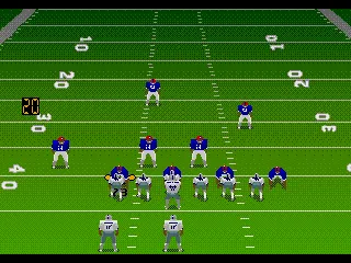 Madden NFL 95 Genesis The play
