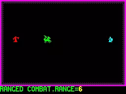 Chaos ZX Spectrum Green Dragon summoned.