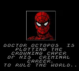 Spider-Man: Return of the Sinister Six Game Gear Game intro.