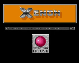 Xenon Amiga Loading Screen