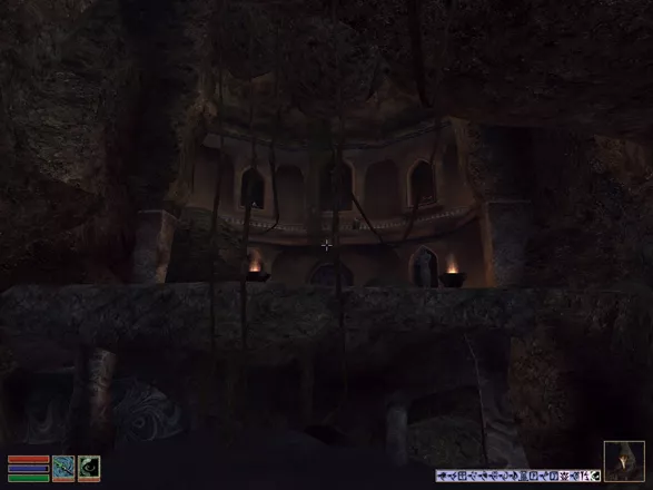 The Elder Scrolls III: Tribunal Windows The Temple Gardens underneath Mournhold