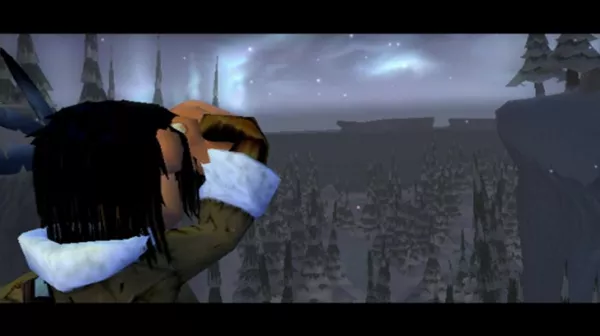 Brave: The Search for Spirit Dancer PlayStation 2 View over the arctic forest