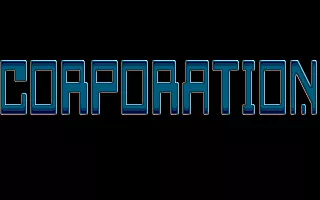 Corporation DOS Title screen