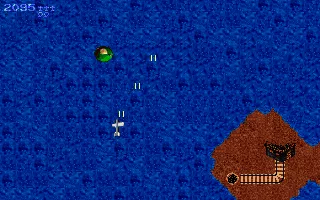 Island Hopper DOS Just what does that UFO think he&#x27;s doing in a WWII game?
