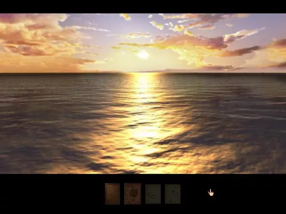 Myst III: Exile Windows A sunset over water (too bad the sun doesn&#x27;t move though)
