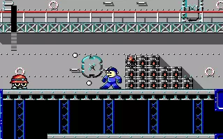 Mega Man 3: The Robots are Revolting DOS Mega Man vs. a Met