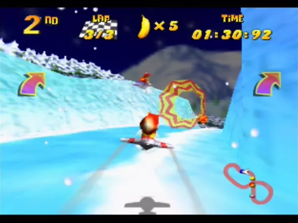 Diddy Kong Racing Nintendo 64 These special circles are turbos for the plane only