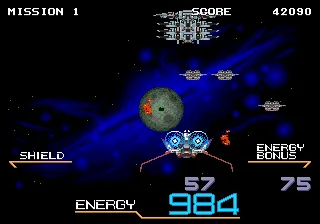 Galaxy Force II Genesis Action all the way