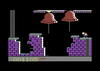 Quasimodo Commodore 64 These double-swings require precisely-timed jumps.