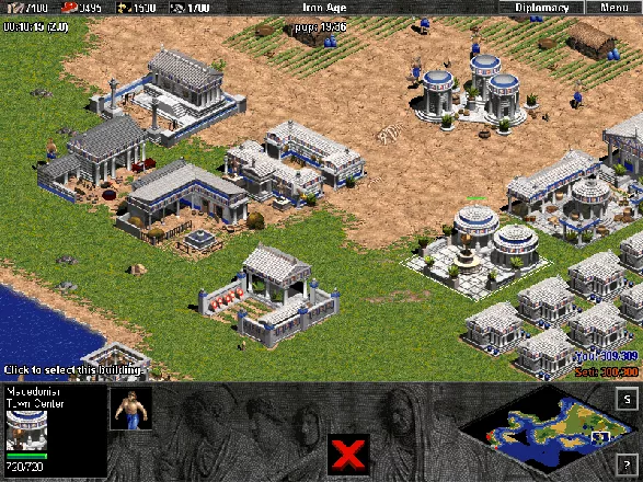 Age of Empires: The Rise of Rome Windows Same bit as before, Iron Age