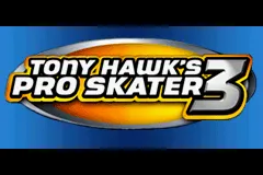 Tony Hawk&#x27;s Pro Skater 3 Game Boy Advance Title Screen