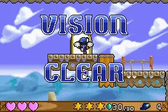 Klonoa: Empire of Dreams Game Boy Advance Clearing a stage