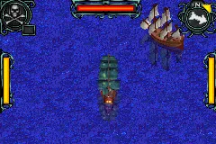 Pirates of the Caribbean: Dead Man&#x27;s Chest Game Boy Advance Arg! Load the cannons!