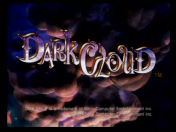 Dark Cloud PlayStation 2 Title Screen