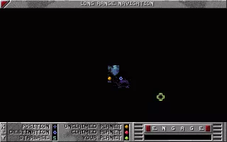 Command Adventures: Starship DOS Navigation Menu, it grows larger with more locations when more space has been explored.