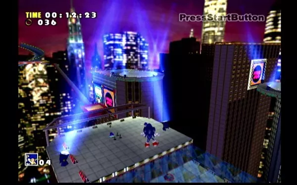 Sonic Adventure Dreamcast High in the Air