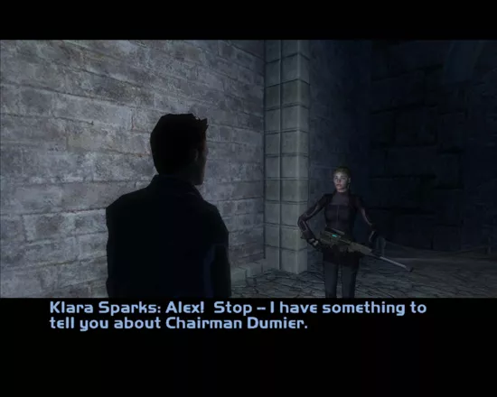 Deus Ex: Invisible War Windows Your former classmate, Klara, returns with some distressing news
