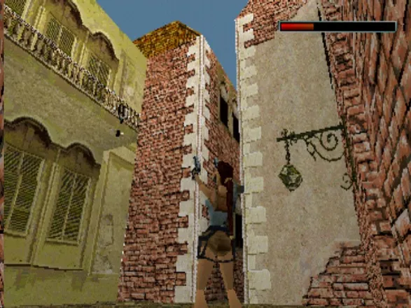 Tomb Raider II PlayStation Combat