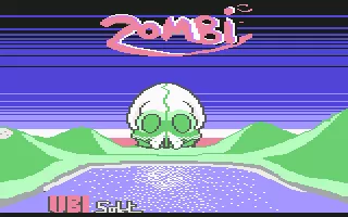 Zombi Commodore 64 Title screen