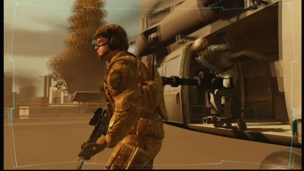 Tom Clancy&#x27;s Ghost Recon: Advanced Warfighter Xbox 360 This&#x27;ll be a good point for landing, the mission is afoot.