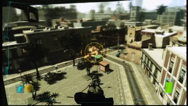 Tom Clancy&#x27;s Ghost Recon: Advanced Warfighter Xbox 360 Taking out the armored vehicle.