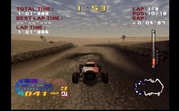 4 Wheel Thunder Dreamcast Desert Racing