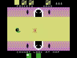 Alcazar: The Forgotten Fortress ColecoVision Kill the spider.