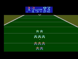 Super Football Atari 2600 Huddled