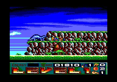 Xyphoes Fantasy Amstrad CPC Killed by the dinosaurs