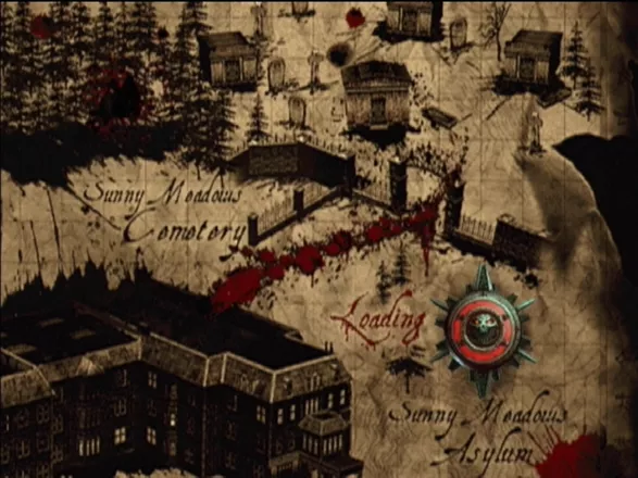 Evil Dead: Regeneration Xbox Loading screens show you the way to go on the map