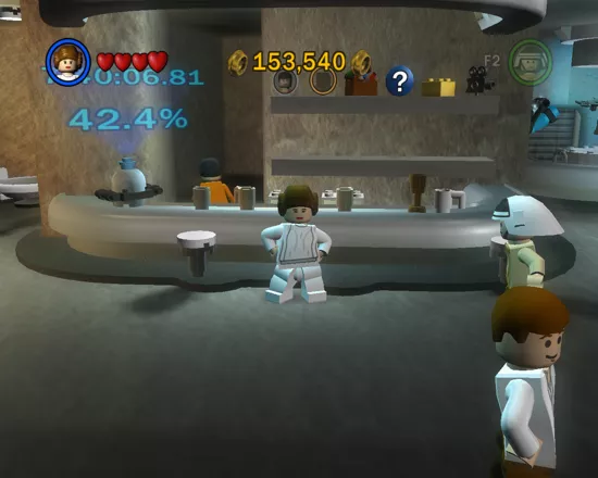 LEGO Star Wars II: The Original Trilogy Windows Mos Eisley Cantina. Here, you can buy hints, characters and special features which can help you through the game.