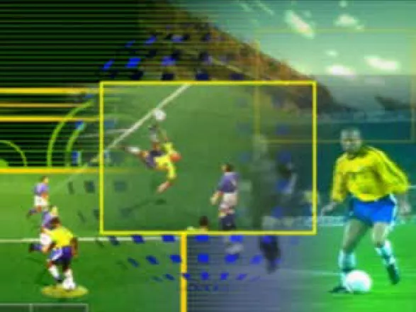 Ronaldo V-Football PlayStation The intro features video from the man himself along his rendered counterpart