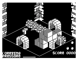 Airball Dragon 32/64 The places where you die are marked with tombstones