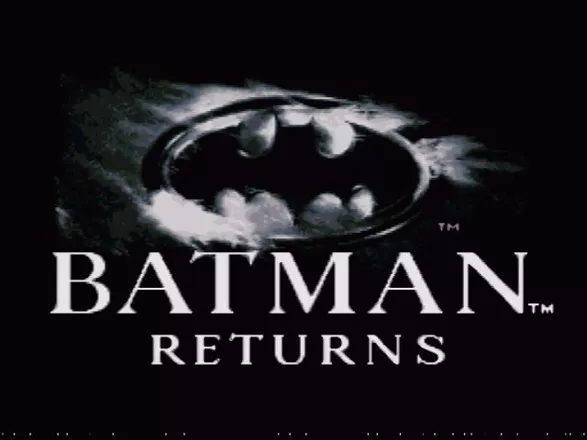 Batman Returns SNES Title