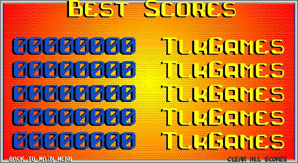 Hopy-ONE DOS Best Scores