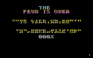 Feud Atari 8-bit The feud is over