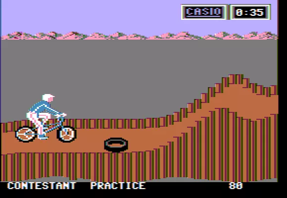 California Games Apple II Event - BMX.