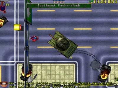 Grand Theft Auto Windows Tank rampage