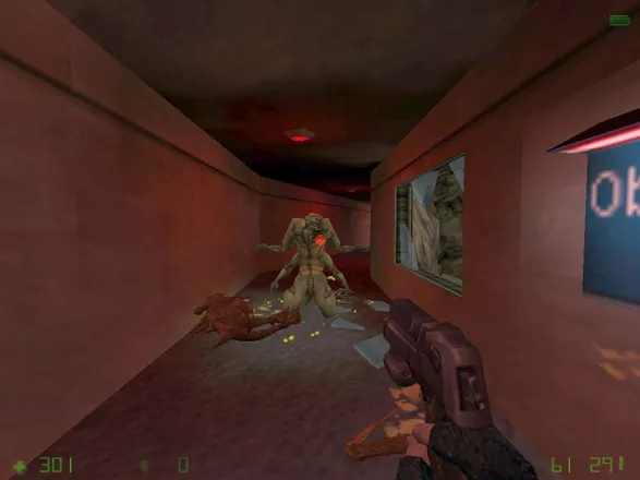 Half-Life: Opposing Force Windows The desert eagle is much more powerful than the glock pistol