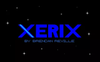 Xerix DOS Title screen