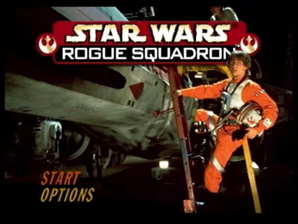 Star Wars: Rogue Squadron 3D Nintendo 64 Main Menu