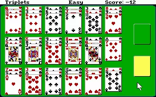 Hoyle: Official Book of Games - Volume 2: Solitaire DOS Triplets